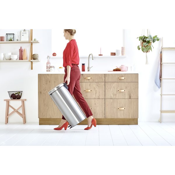 Brabantia NewIcon Pedalspand | 30 L | Mat stål