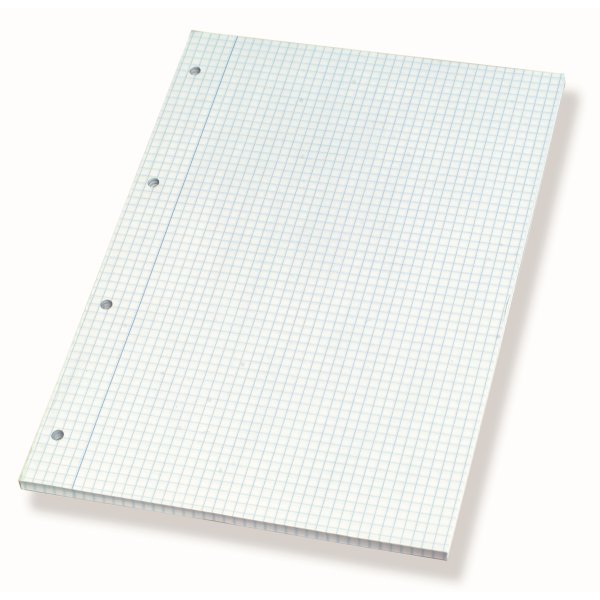 Bantex Blok | A4 | Sidelimet | Hullet | Kvadreret