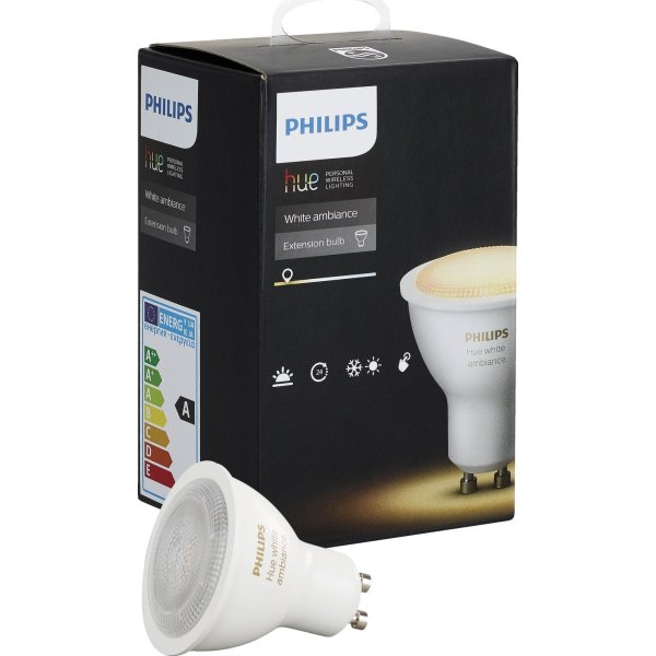 Philips HUE White Ambiance GU10, halogen spot