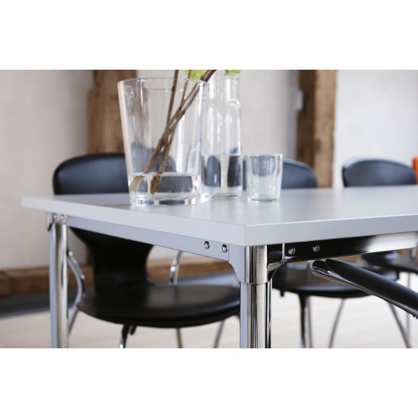 Eminent kantinebord 180x80 cm hvid laminat