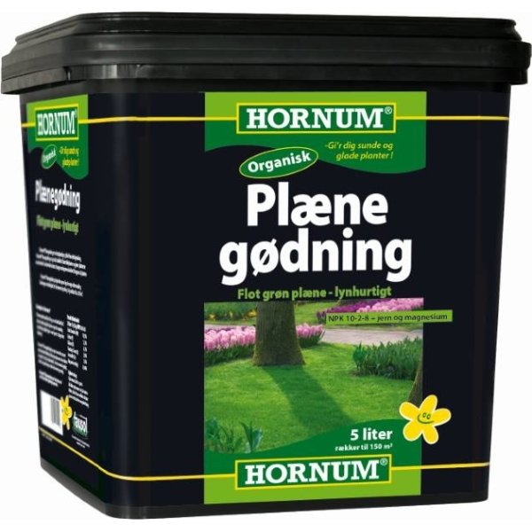 HORNUM Plænegødning, 5L, 50 m2
