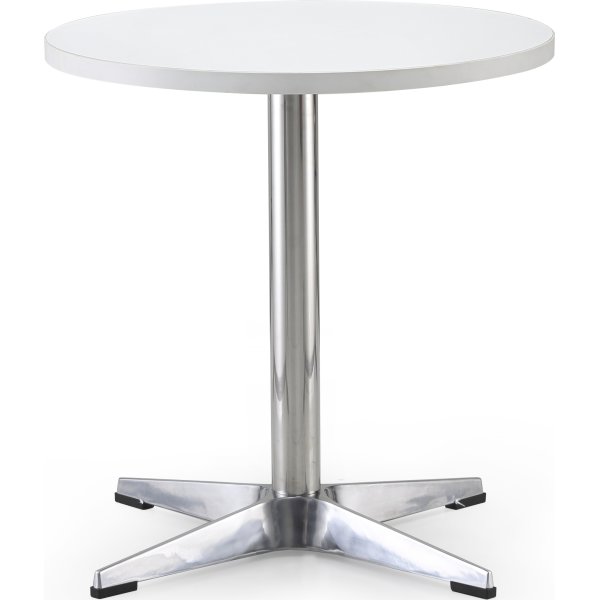 Guest lounge bord Ø60, H. 61 cm, hvid