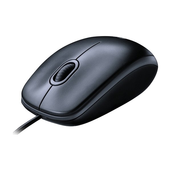 Logitech M100 computermus, hvid