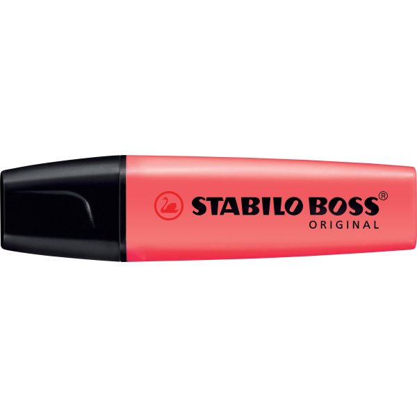 Stabilo Boss Original Highlighter | Rød