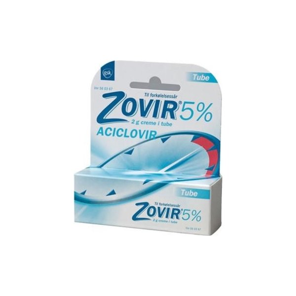 Zovir Creme, 50 mg