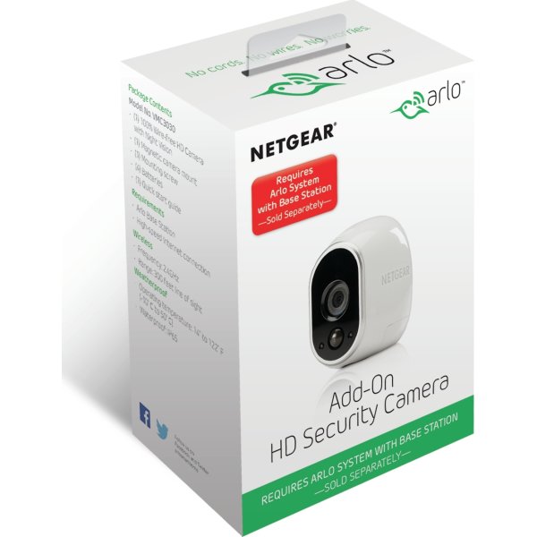 Netgear Arlo VMC3030 Ekstra Kamera Køb her Lomax