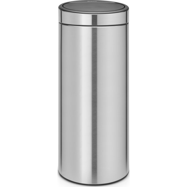 Brabantia Touch Bin 30 L i matt steel Se den her Nu Fri Fragt