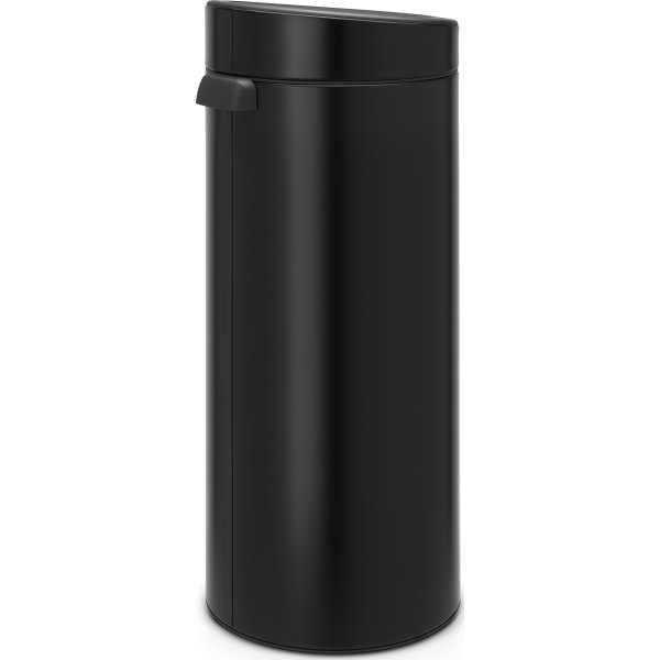 Brabantia Touch Bin 30 L i matt black køb online her! Fri Fragt