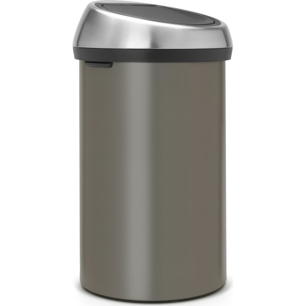 Brabantia Touch Bin 60 L, platinum, FPP lid