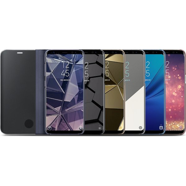 Samsung Galaxy S8+ Clear View Cover, sort