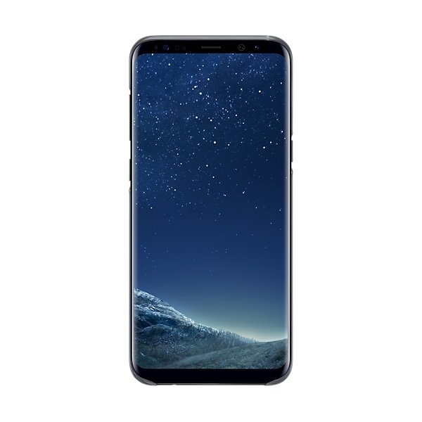 Samsung Galaxy S8+ bagcover, transparent sort
