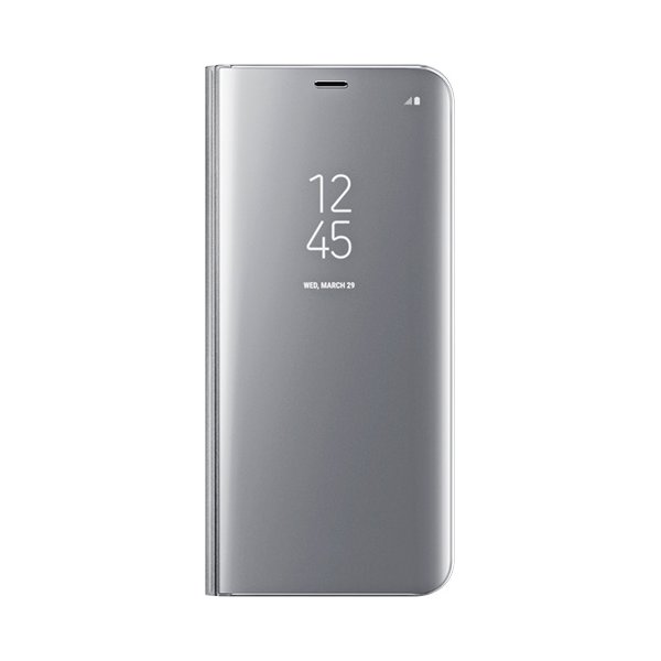 Samsung Galaxy S8+ Clear View Cover, sølv