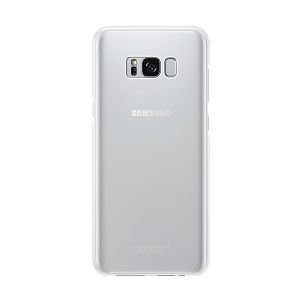 Samsung Galaxy S8+ Clear cover, transparent sølv