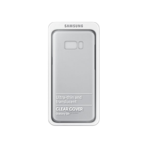 Samsung Galaxy S8+ Clear cover, transparent sølv