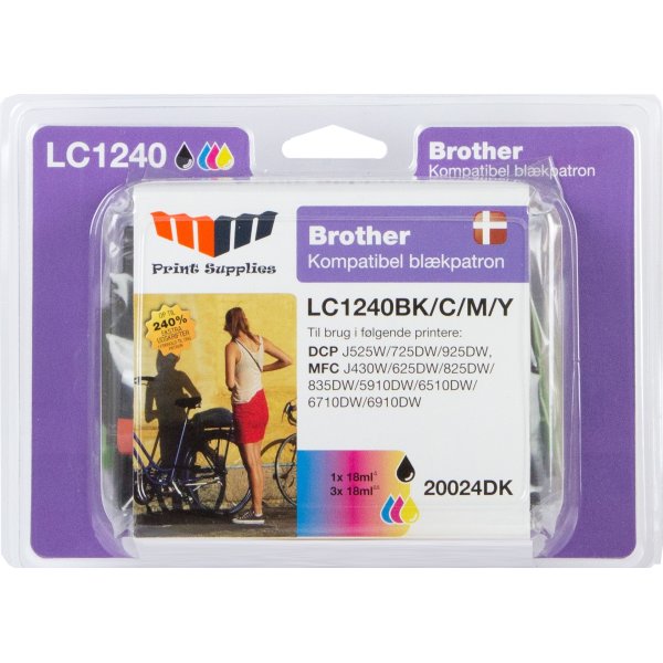 MM Value Pack LC1240 - Brother LC1240VALBP