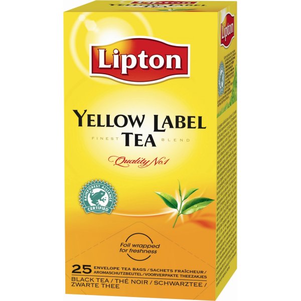 Lipton Yellow Label te, 25 breve