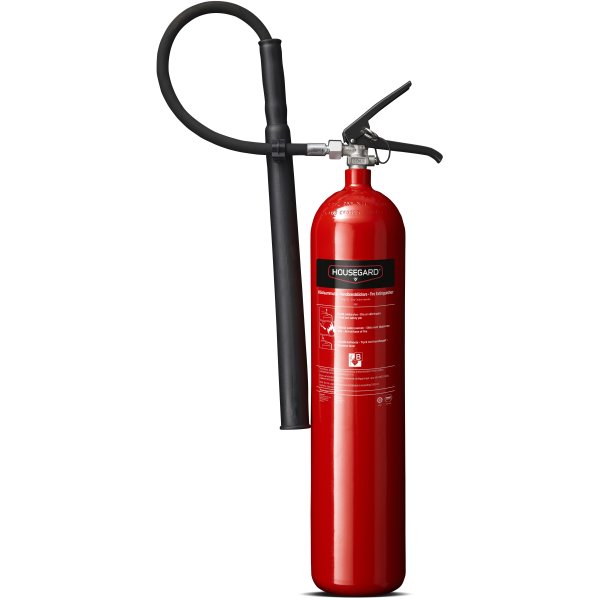 Housegard CO2 Brandslukker | 5 kg | Rød