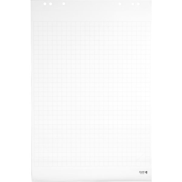 Bantex flipoverpapir 680X930 kvadreret/blank