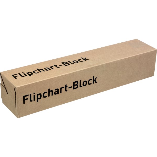 Bantex flipoverpapir 680X930 kvadreret/blank