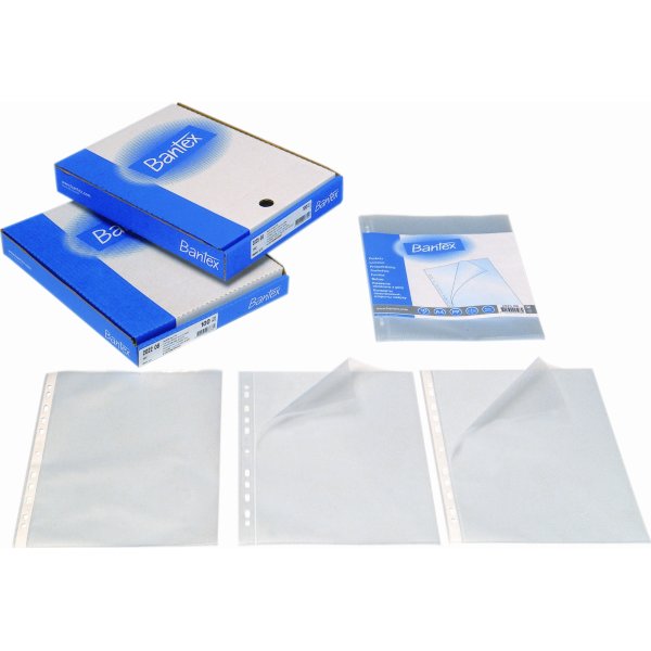 Bantex Lomme | A4 | V.side | 80 my | 100 stk.