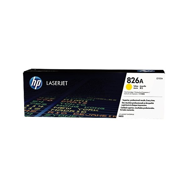 HP no 826A CF312A lasertoner, gul, 31500s