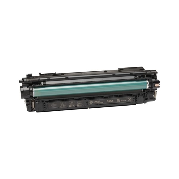HP no 655A CF452A lasertoner, gul, 10500s