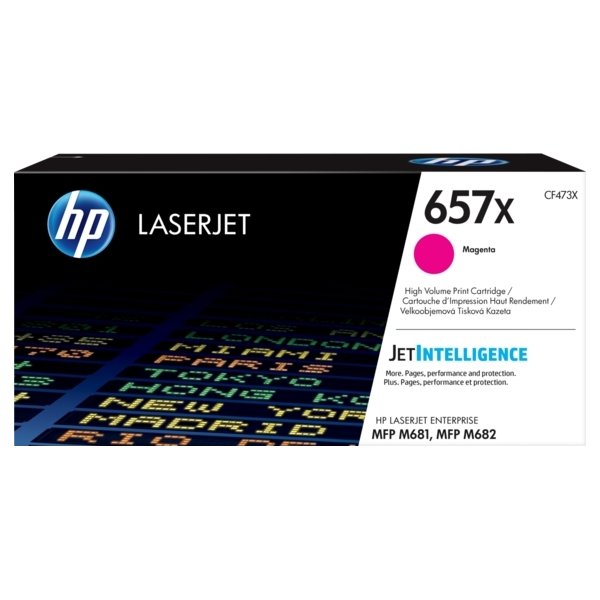 HP no 657X CF473X lasertoner, rød, 23000s