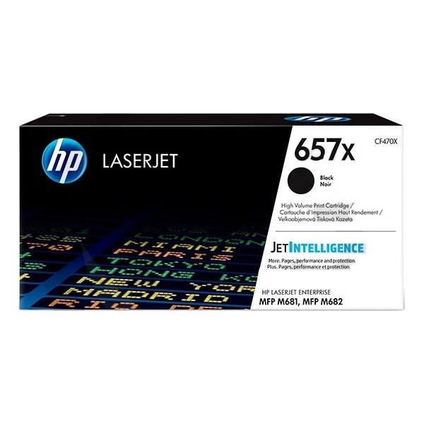 HP no 657X CF470X lasertoner, sort, 28000s