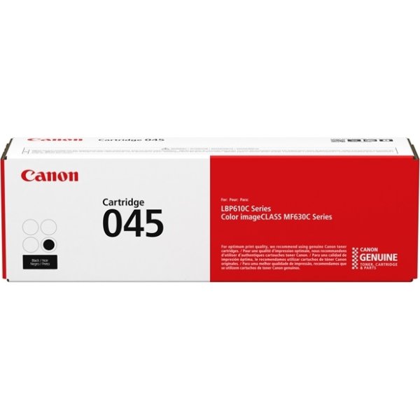 Canon 045/1242C002 Lasertoner 1400 sider, sort