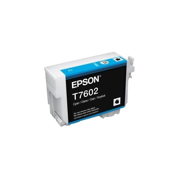 Epson T76024010 blækpatron 25.9 ml., cyan
