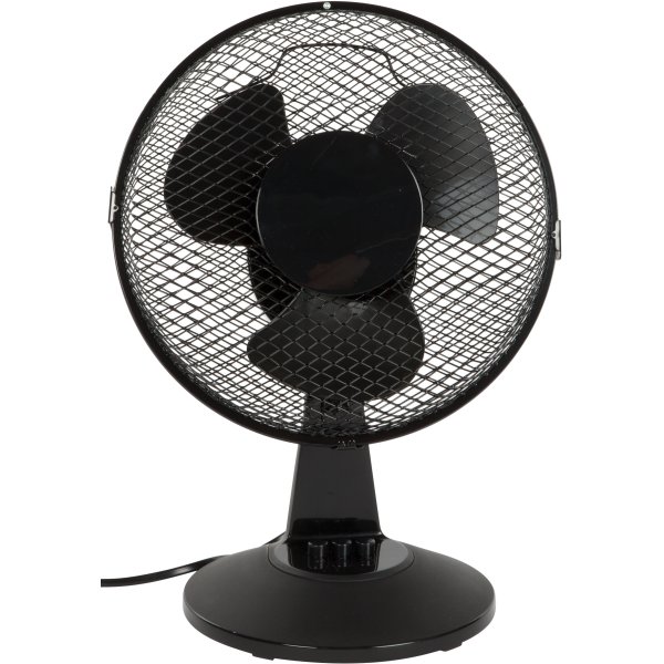 Bordventilator 23 cm, sort