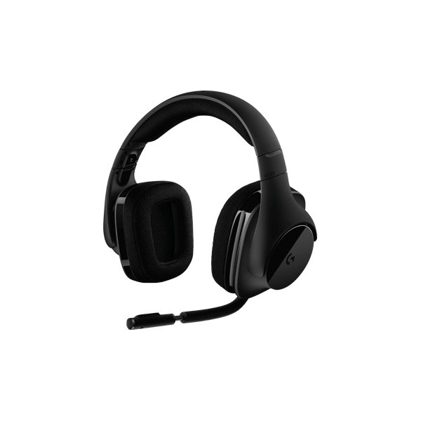 Logitech G533 DTS trådløst gaming headset, Sort