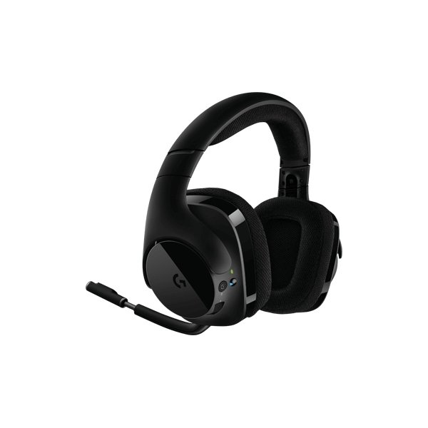 Logitech G533 DTS trådløst gaming headset, Sort
