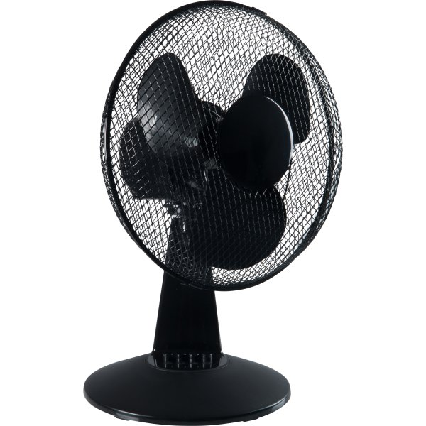 Bordventilator 30 cm, sort