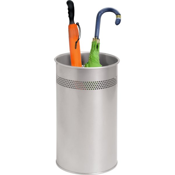 Twin Metal Papirkurv | 21 liter | Sølv