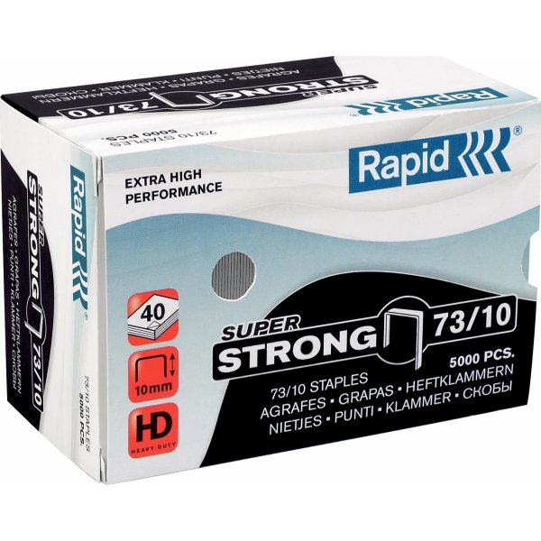 Rapid SuperStrong Hæfteklamme | 73/10 | 5000 stk.