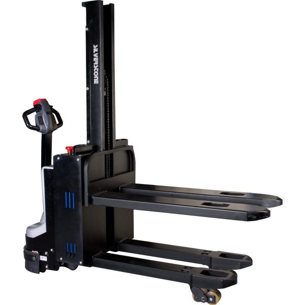 Fuld-elektrisk gåstabler, 1600 mm, 2000kg