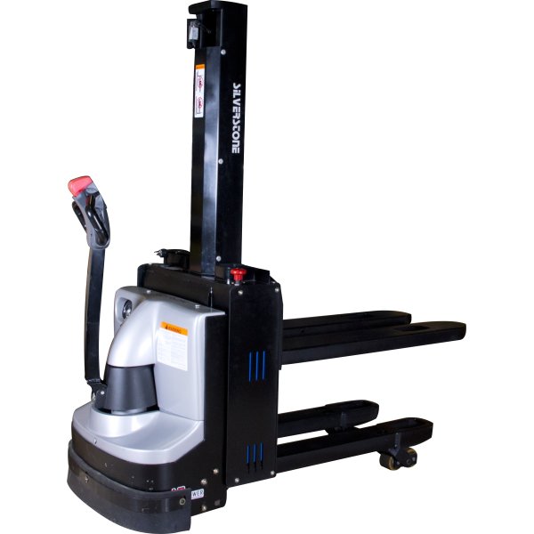 Fuld-elektrisk gåstabler, 1600 mm, 2000kg