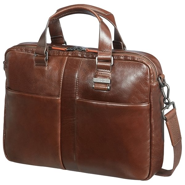 Samsonite West Harbor Bailhandle 14.1", brun