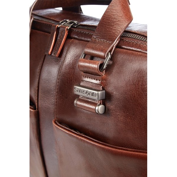 Samsonite West Harbor Bailhandle 14.1", brun