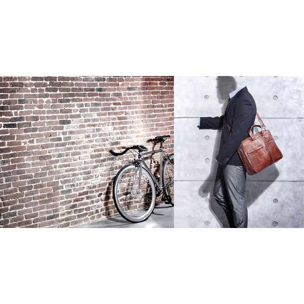 Samsonite West Harbor Bailhandle 14.1", brun
