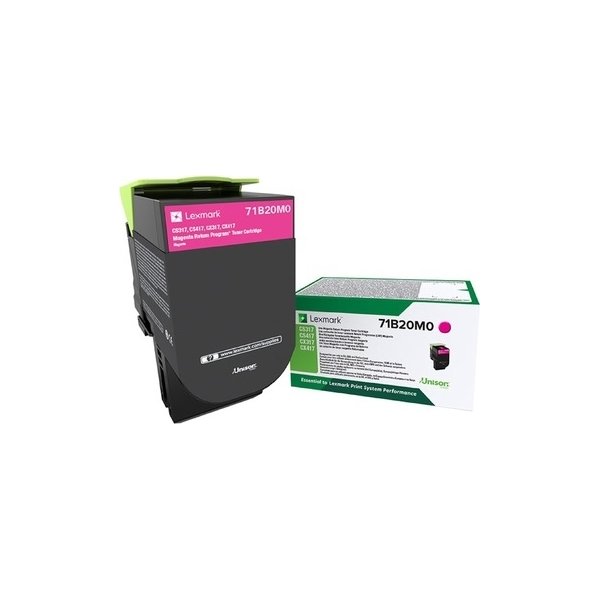 LEXMARK 71B20M0 Magenta tonerkassette, 2300 sider