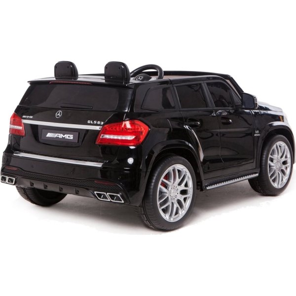 Mercedes GLS 63 AMG el-bil, sort