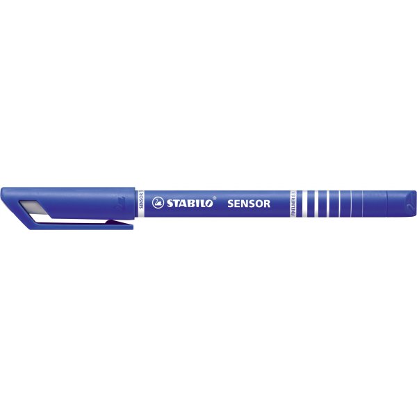 Stabilo Sensor Fineliner | F | Blå