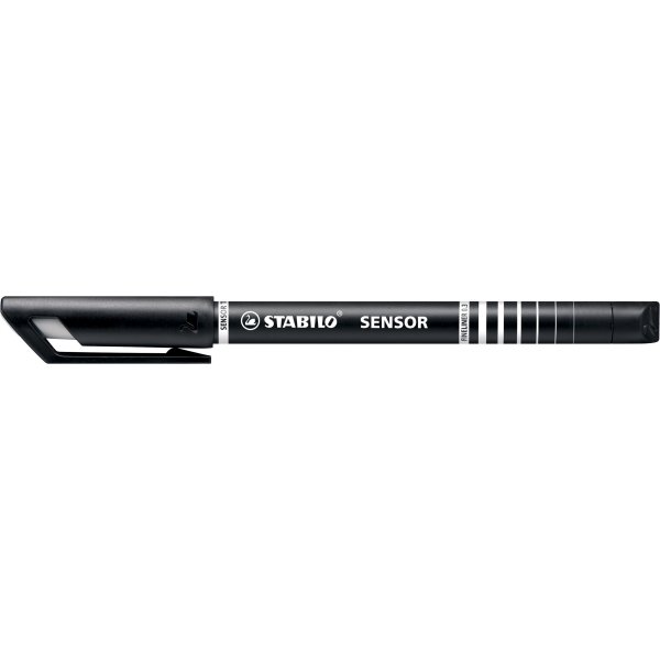 Stabilo Sensor Fineliner | F | Sort