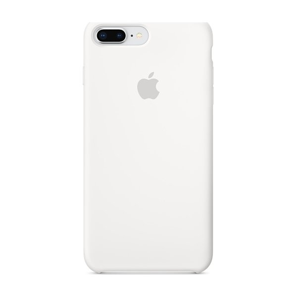 Apple iPhone 8 Plus silikone cover, hvid