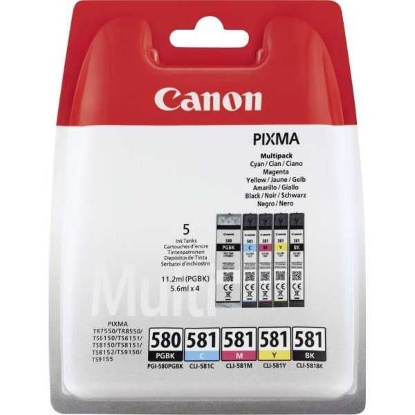 Canon PGI-580/CLI-581 multipakke