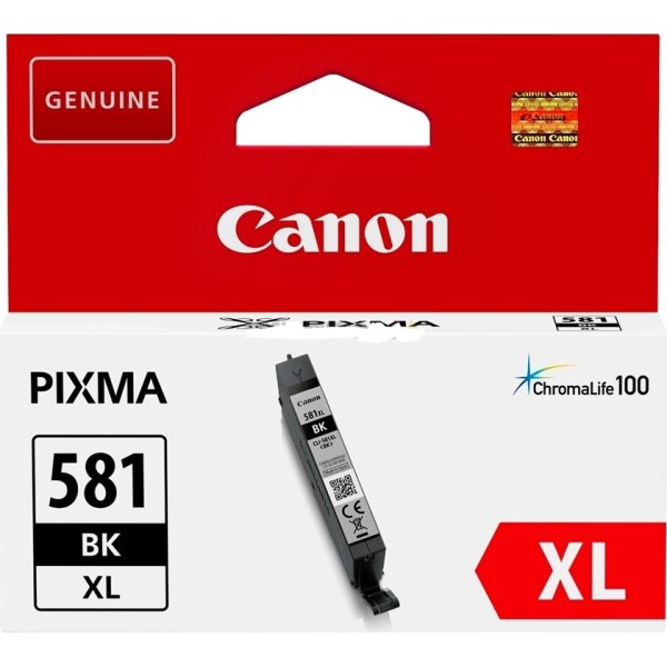 Canon CLI-581 XL blækpatron sort, 2280s