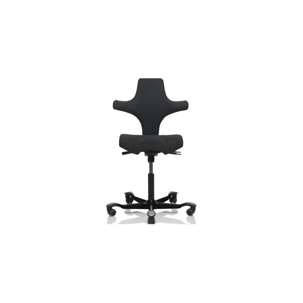 DEMO: HÅG Capisco 8106 kontorstol, sort/sort, høj