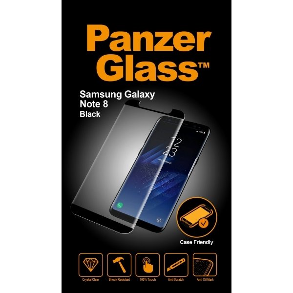 PanzerGlass Samsung Galaxy Note 8, sort